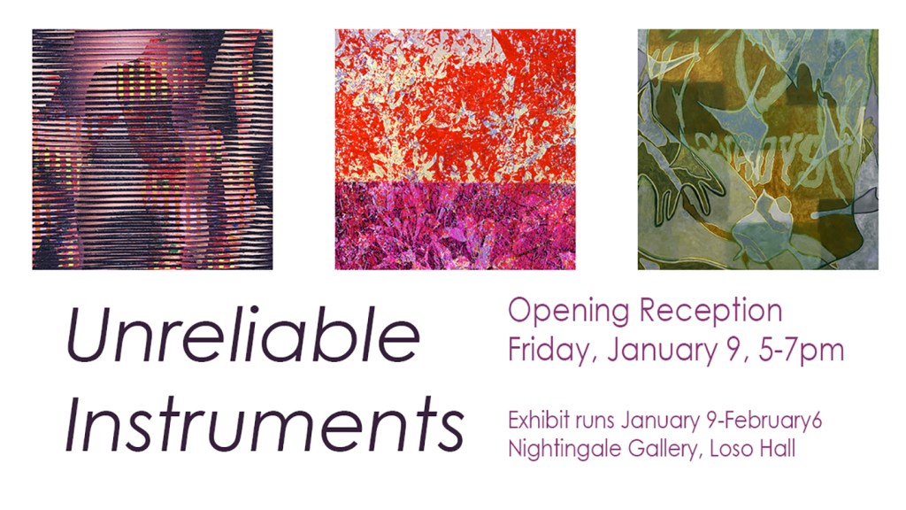 Nightingale Gallery presents ‘Unreliable Instruments’